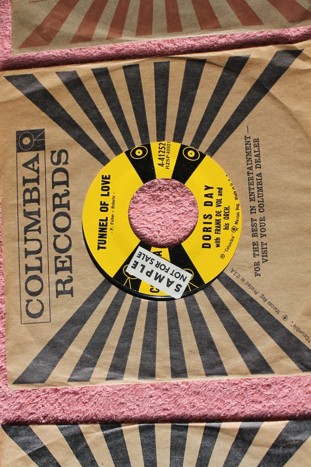 Doris Day bundle 16 x 45er + EP rare Promo vinyl Schallplatte 60er Columbia - Bild 3 von 4