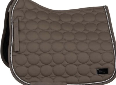 HORZE Marquess Quilted Quick-Dry Dressage Saddle Pad with Crystal Trim