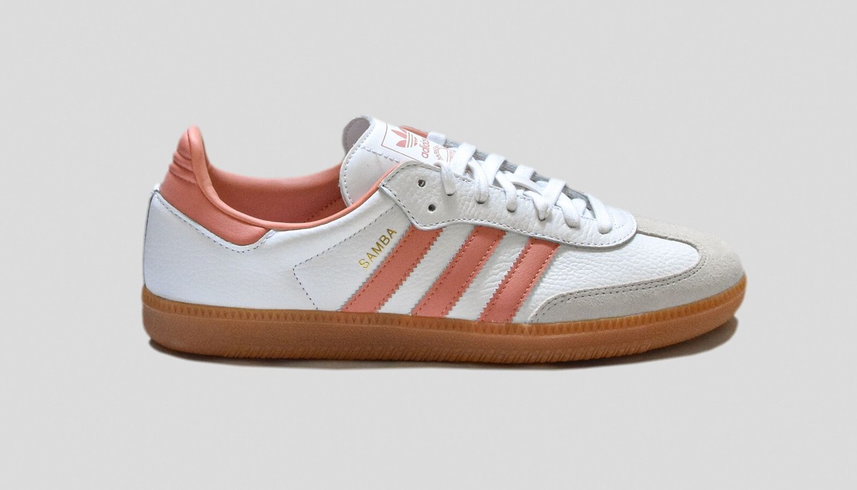 ☆大人気☆adidas Originals Samba White/Pink adidas Originals Samba | Foot Locker