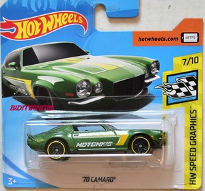 1970 camaro hot wheels