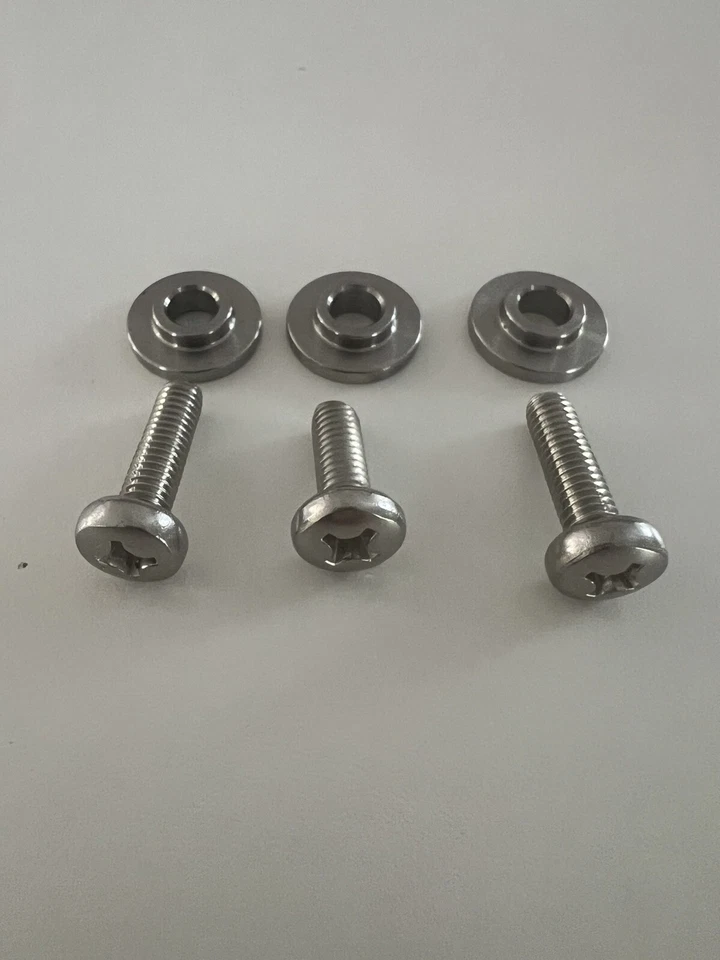 KIT VITI CROCE PER CARENA ANTERIORE + KIT VITI CROCE SOTTO PEDANA X BOOSTER MBK - Immagine 2 di 4