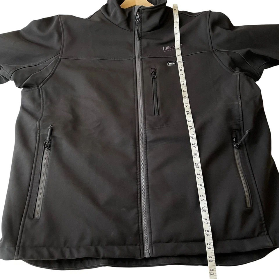 Milwaukee M12 12V Heated Toughshell Jacket - XL, Black *JACKET ONLY* - Image 4 of 4