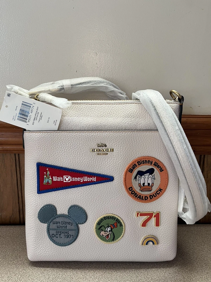 Minnie mouse kitt messenger crossbody with patches sale