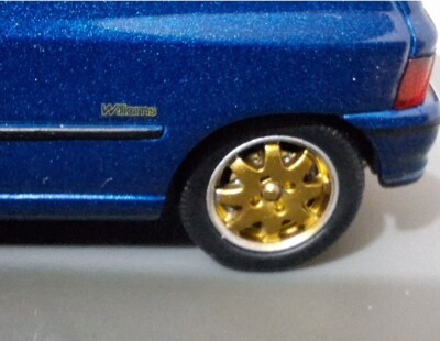 Renault Clio Williams 2.0L 16v 1993 Blue 1:43 Norev 77 11 423 252