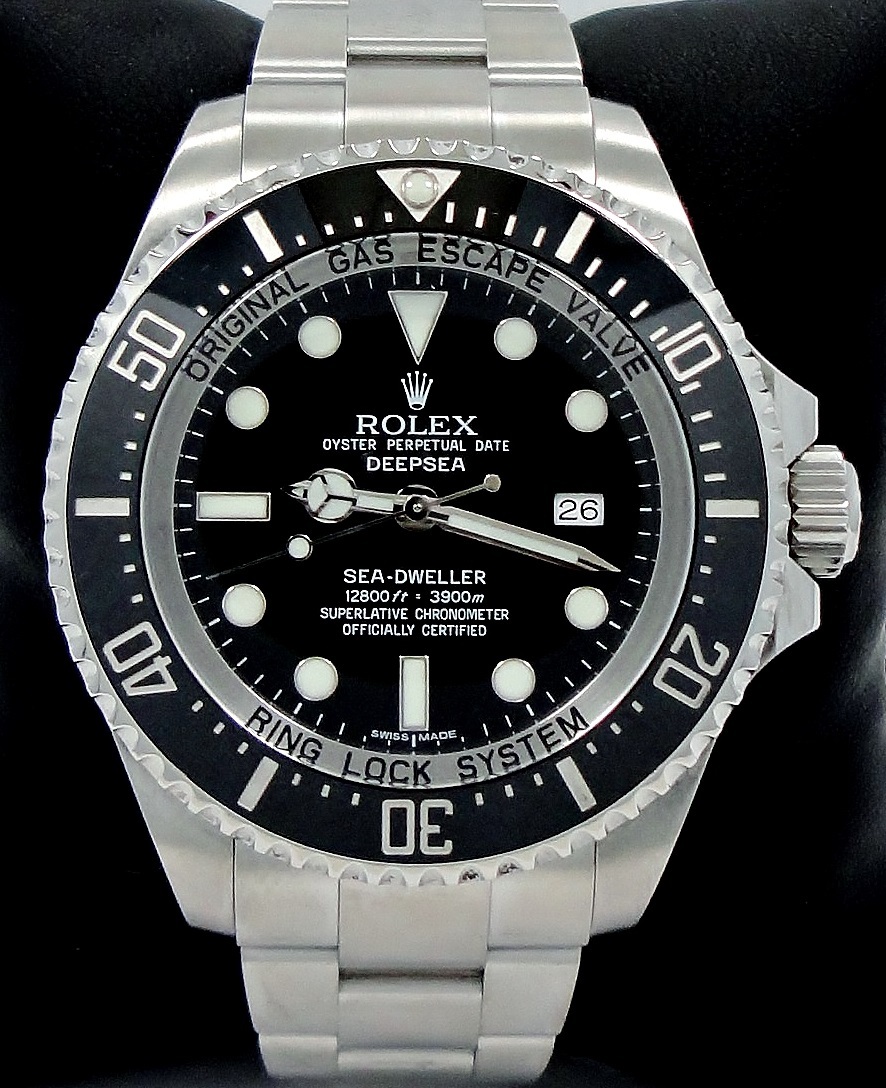 ROLEX SEA-DWELLER Deepsea 116660 Oyster SS Ceramic Bezel Watch
