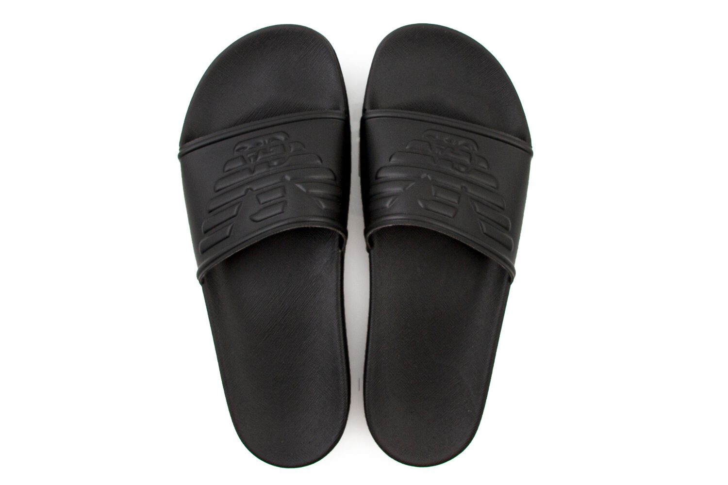 Пляжная одежда Emporio Armani мужские шлепанцы-слипоны schwarz 41 10690₽