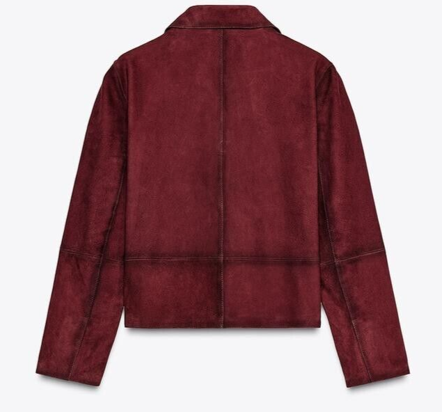 【ZARA】スエードレザーブレザー ZW COLLECTION 5129/240 スエードレザーブレザー ZW COLLECTION - ブラウン | ZARA Japan
