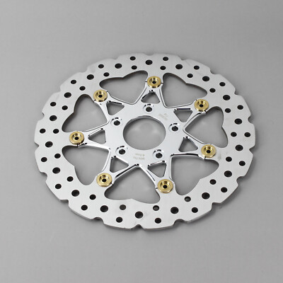 11.8'' Floating Front Brake Rotor Disc for Harley Softail Dyna Touring Sportster