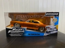 Fast And Furious 7 Dom's Plymouth Road Runner Jada 1:24 Die Cast 97126