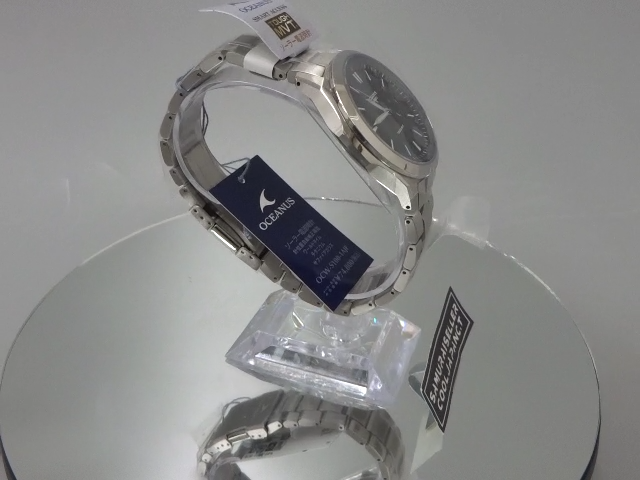 NEW CASIO OCEANUS OCW-S100-1AJF Titanium Tough Solar Radio