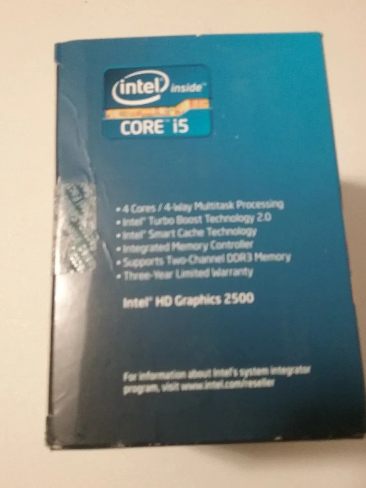 Intel Core i5-3470 Quad-Core Processor 3.2 GHz 4 Core LGA 1155 - BX80637I53470 - Image 3 of 3