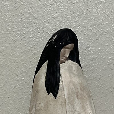 Native American The Gatherer Sculpture Austin Productions Acoma