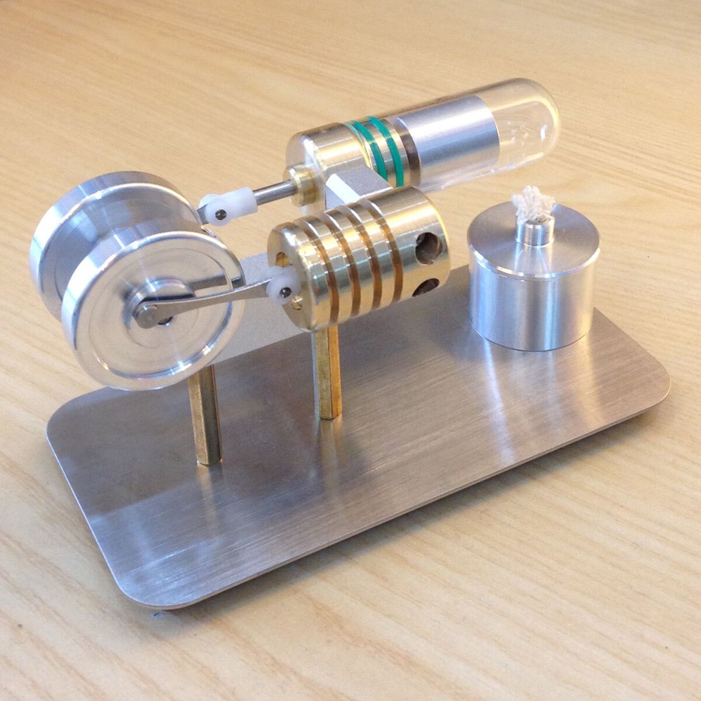 Super Mini Hot Air Stirling Engine Model Toy Micro DIY Generator Motor Model Toy