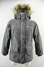 Didriksons Storm System Tindra Girls Vintage Parka Jacket Waterproof Size 150
