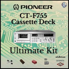 Pioneer CT-F755 Cassette Deck Ultimate Upgrade Kit Genuine Parts Restoration