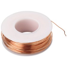 Bare Copper Wire 16 awg 4 oz Spool 32 Feet Diameter 0.050