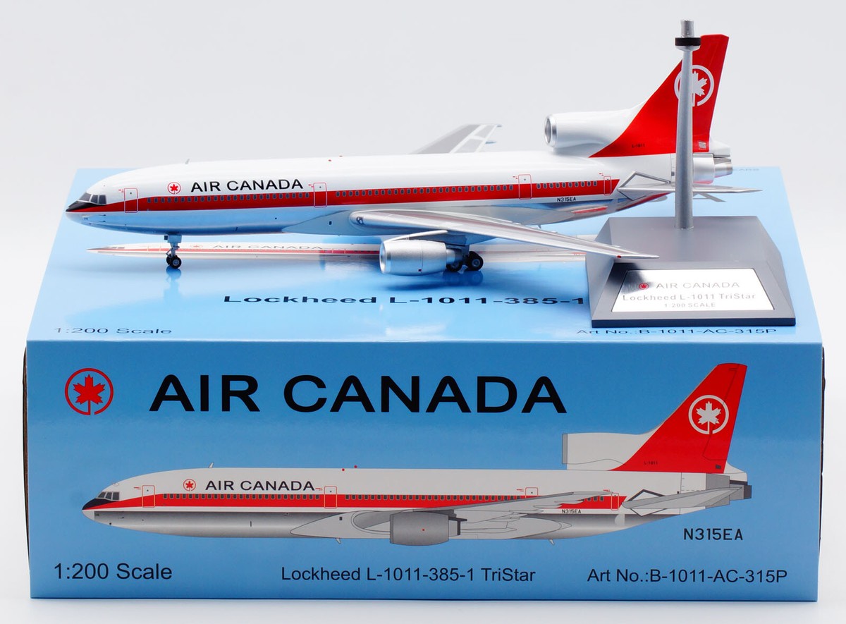 B-Models1:200 Air Canada Lockheed TriStar L-1011 Diecast B-Models1:200 Air Canada Lockheed TriStar L-1011 Diecast