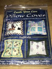 Create Your Own Pillow Cover BagWorks 18" X 18" CRAFT-READY Plain Poly Cotton