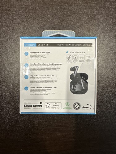 Soundcore Liberty 4 NC Wireless Earbuds w/ Noise Cancelling - 第 3/6 張圖片
