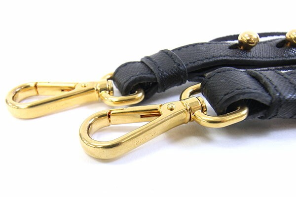 Prada Shoulder Strap for Canapa Black White Canvas Used Replacement Strap Should thumbnail 3