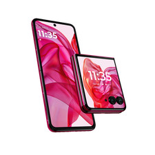 Motorola razr 2024 XT2451-1 T-Mobile Unlocked 256GB Hot Pink A Light Burn