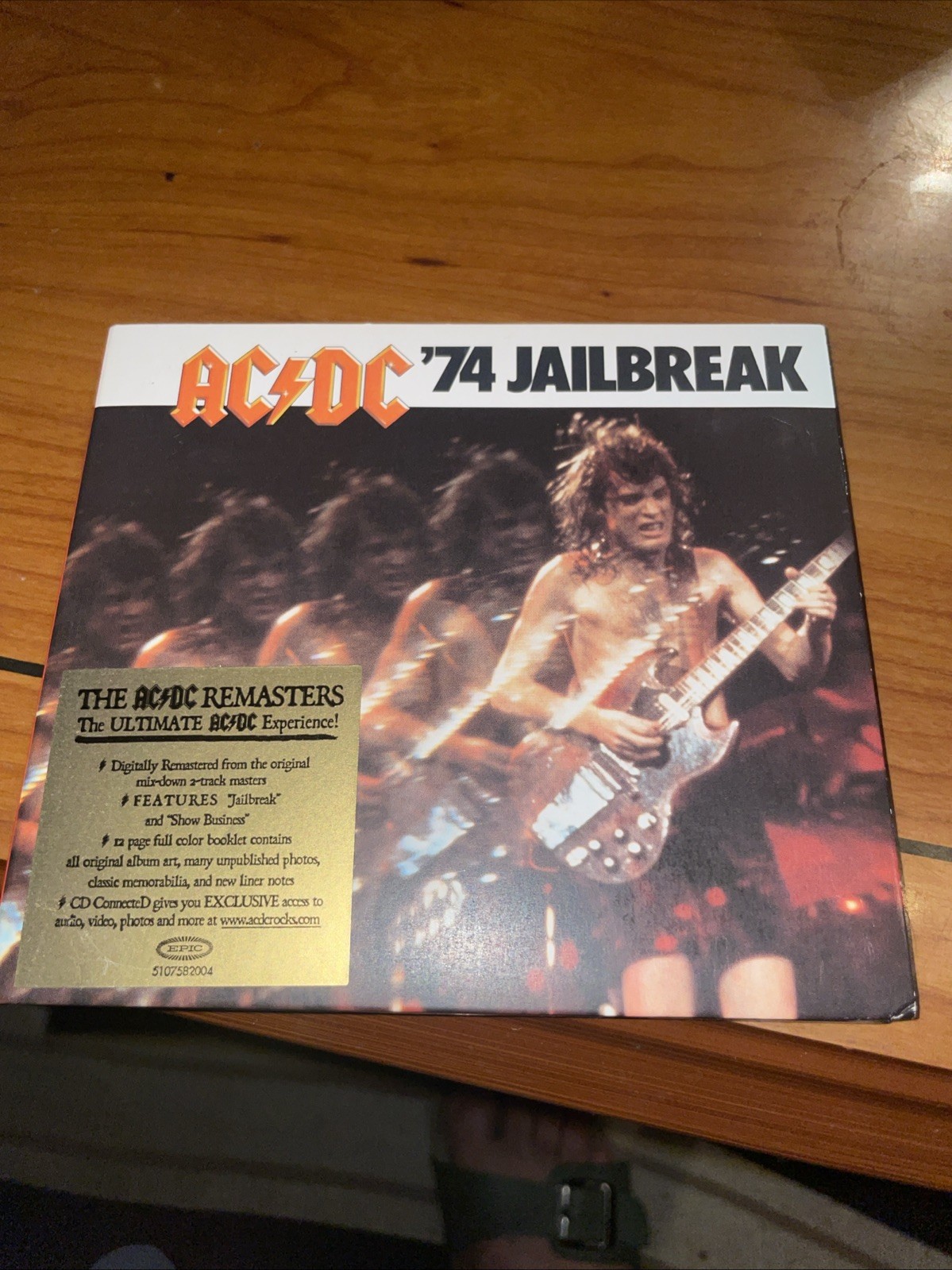 AC/DC '74 Jailbreak (CD) Album Free Pp