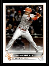 2022 Topps Update #US65 Jason Krizan RC Rookie G102