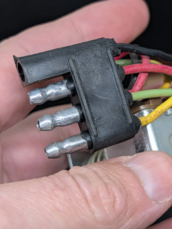 Nuevo de Lote Antiguo 1958 Ford Fairlane 500 Skyliner techo erecto convertible interruptor superior Foto 4 de 4