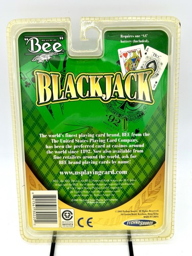 Gioco elettronico portatile Techno Source Bee Blackjack nuovo sigillato - Foto 2 di 3