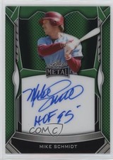 2025 Leaf Signature Series Green Prismatic /35 Mike Schmidt #I-MS1 Auto HOF 16wc