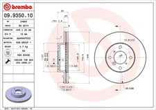 BREMBO 09.9350.10 Brake Disc for SUZUKI,SUZUKI (CHANGHE)
