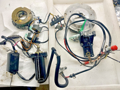 #ad Evinrude 9.9 15 HP Electric Start Kit 1977 1992 Complete w coils powerpack More $429.50
