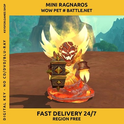 World of Warcraft Mini Ragnaros | Promo Pet Code | WoW Global WW