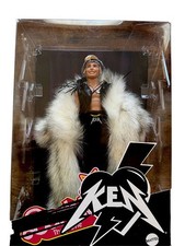 Ken Doll in Faux Fur Coat and Black Fringe Vest – Barbie The Movie MPN HRF31