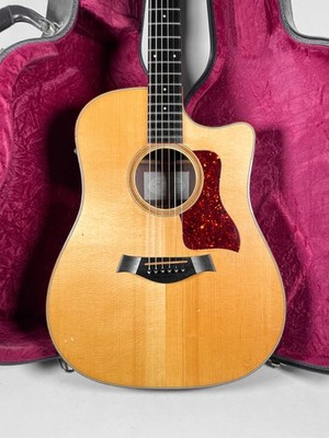 2001 Taylor 710CE Natural Finish Acoustic Guitar w/OHSC | eBay
