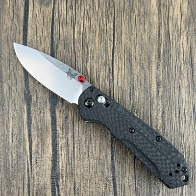 Benchmade 565-1 Mini Freek CPM-S90V Carbon Fiber Handle AXIS Lock Pocket Knife
