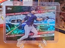 EVAN LONGORIA - #03/10 - BLACK 2025 Topps All-Star Game - Classic Swings