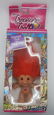 ACE Novelty 3" Treasure Troll w/Wishstone Red Hair Vintage 1990's
