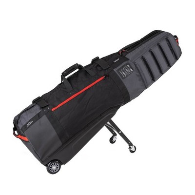 Sun Mountain Meridian ClubGlider Travel Cover Golf Flight Bag - Black Steel Red