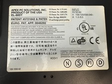 EL-80DT 04-26930 apex pc solutions outlook 8 port kvm switch stackable rack mnt