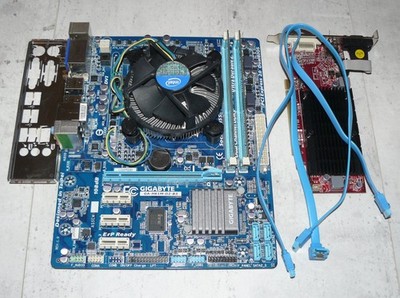 Gigabyte GA-H61M-D2-B3 / Intel i3 2100 / 4GB DDR3 / AMD Radeon HD 5450 1GB
