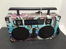 Bumpboxx Ultra Plus + Bluetooth Speaker Boombox Back the Blue Graffiti