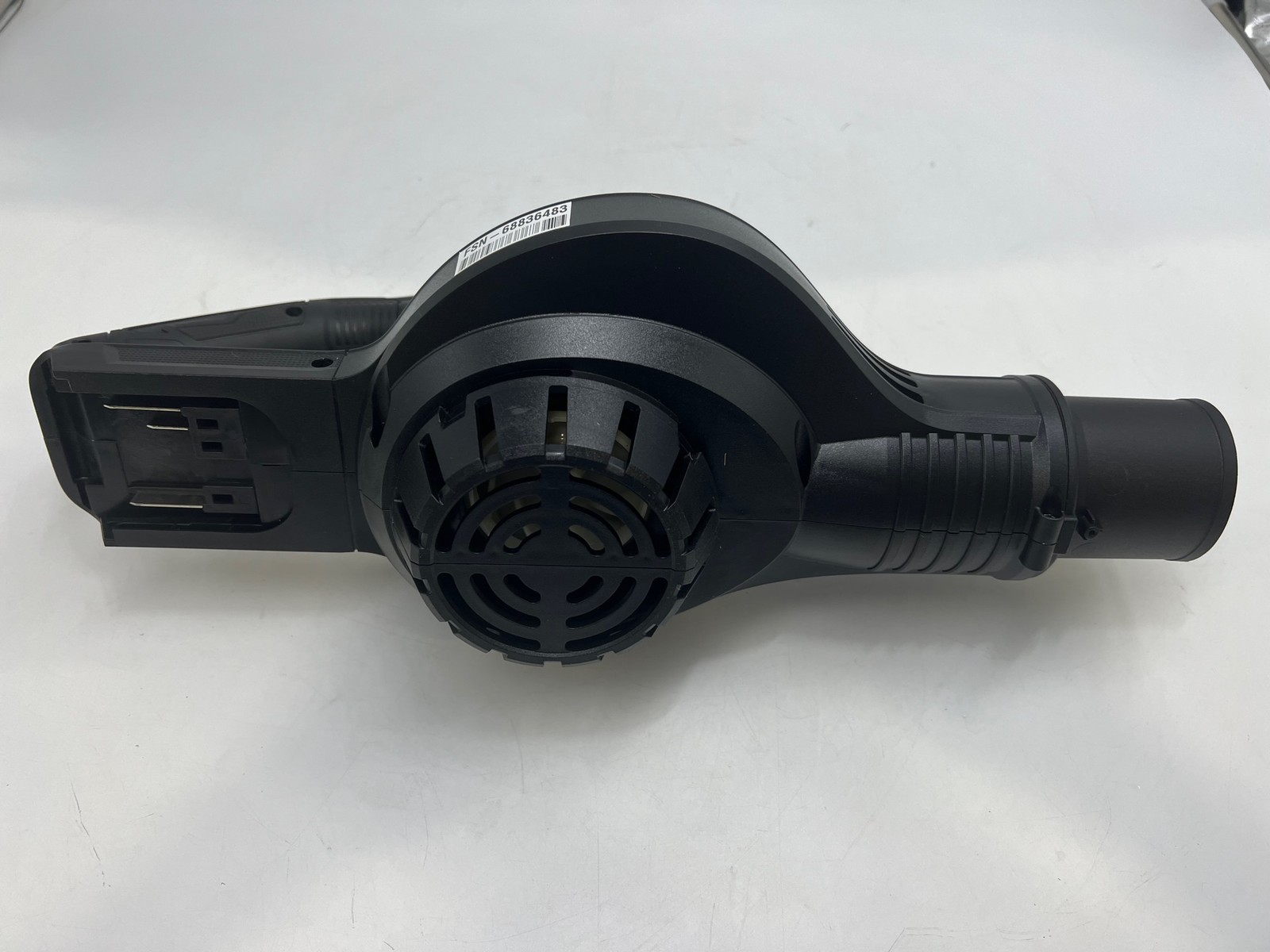 Беспроводная воздуходувка для листьев KONGMAD 21 В, 2 аккумулятора и зарядное устройство, 160 миль в час, CFJ10-MT - ЧЕРНЫЙ