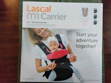 Baby Carrier Lascal M1 Carrier Navy Blue, Infant Carrier 0-36 Months, New In Box