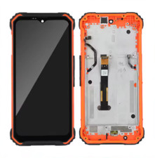 LCD Display Touch Screen Digitizer Assembly For Blackview BV7200 W/Orange Frame