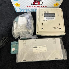 SEGA Dreamcast HELLO KITTY green Console retro game Sanrio kawaii