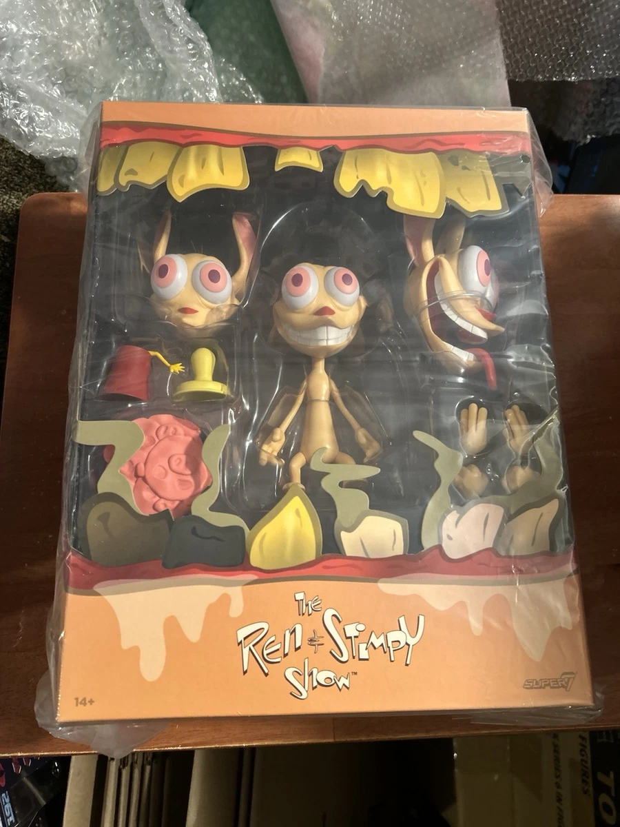 USAヴィンテージ　レン&スティンピー フィギュア ニコロデオン アメトイ Ren & Stimpy Action Figures for sale - eBay