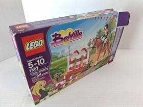 LEGO 7587 Belville: Horse Jumping Building Set ALMOST COMPLETE! MISSING 2 PIECES