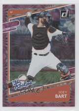 2021 Panini Donruss The Rookies Pink Fireworks Joey Bart #TR1 RC 2l4
