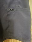 Womans Cherokee Infinity XS Grey Scrub Top — photo 4